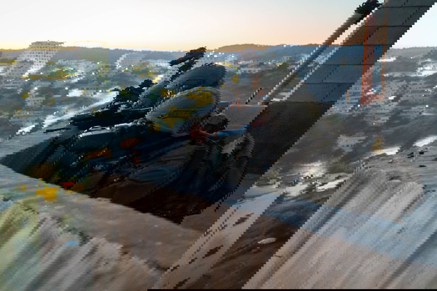 כוחות הביטחון הותקפו בג'נין וירו לעבר המחבלים