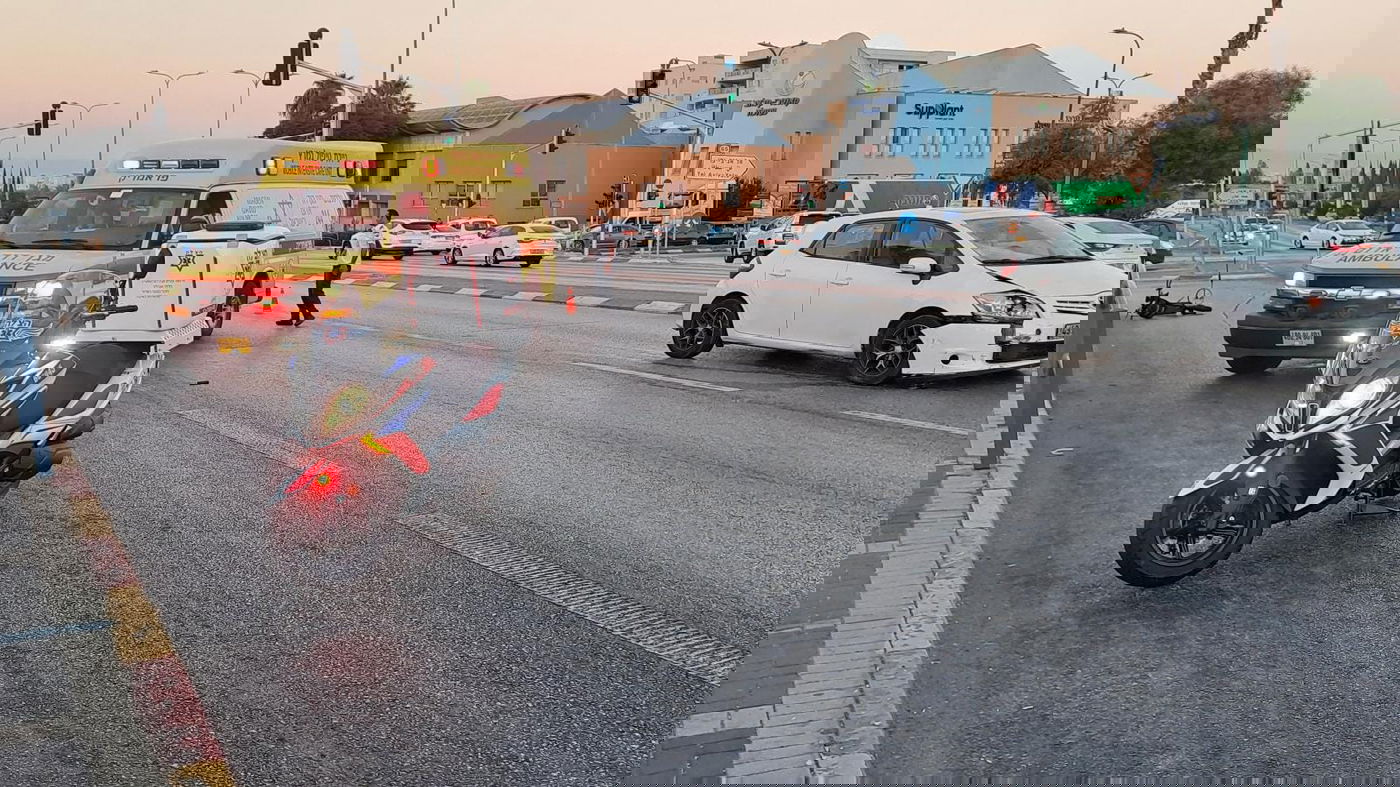 זירת התאונה