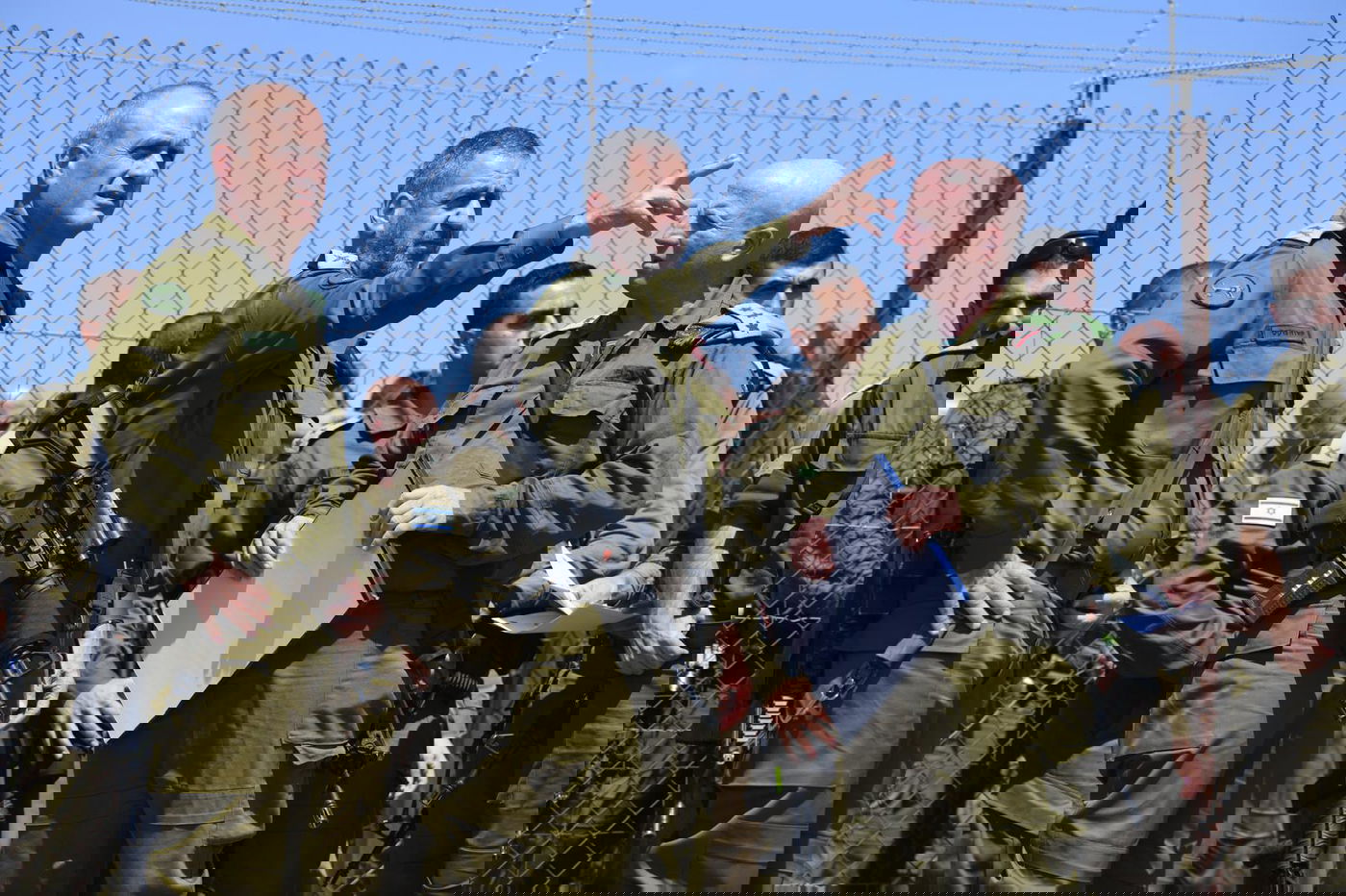 הרמטכ"ל כוכבי בזירת ההרג