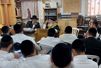 מסע החיזוק של הראשל"צ הגר"ש עמאר בדרום הארץ