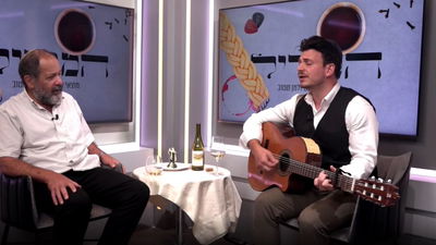 זלמן שטוב לצד נועם ארנון