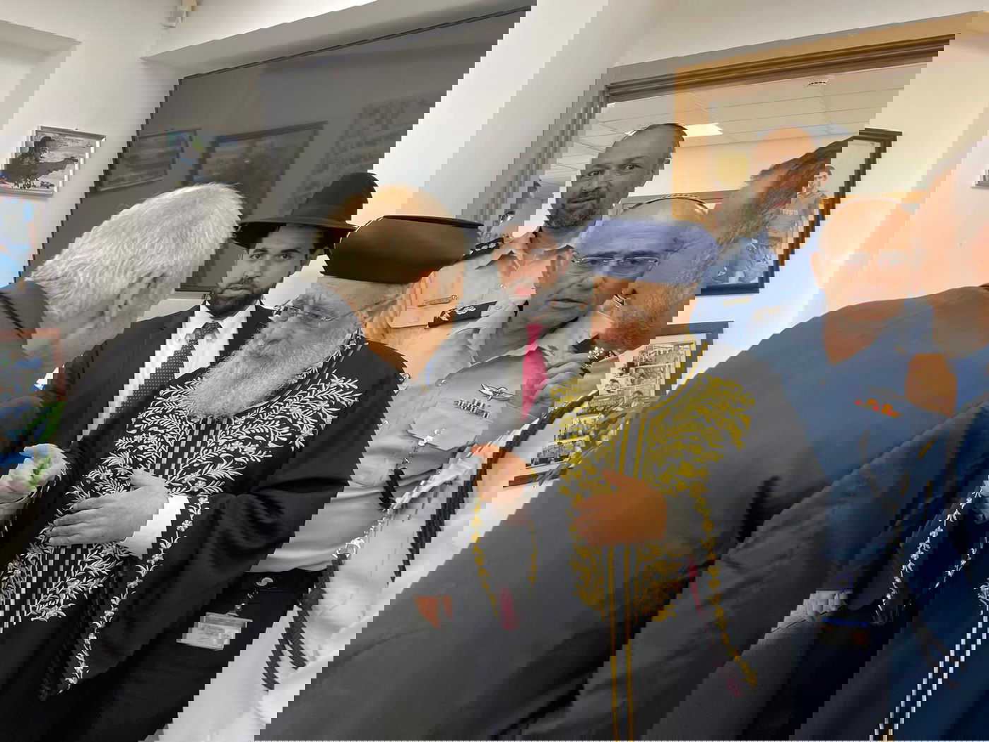 הראשון לציון ביקר במטה הארצי ובירך את המפכ"ל • תיעוד