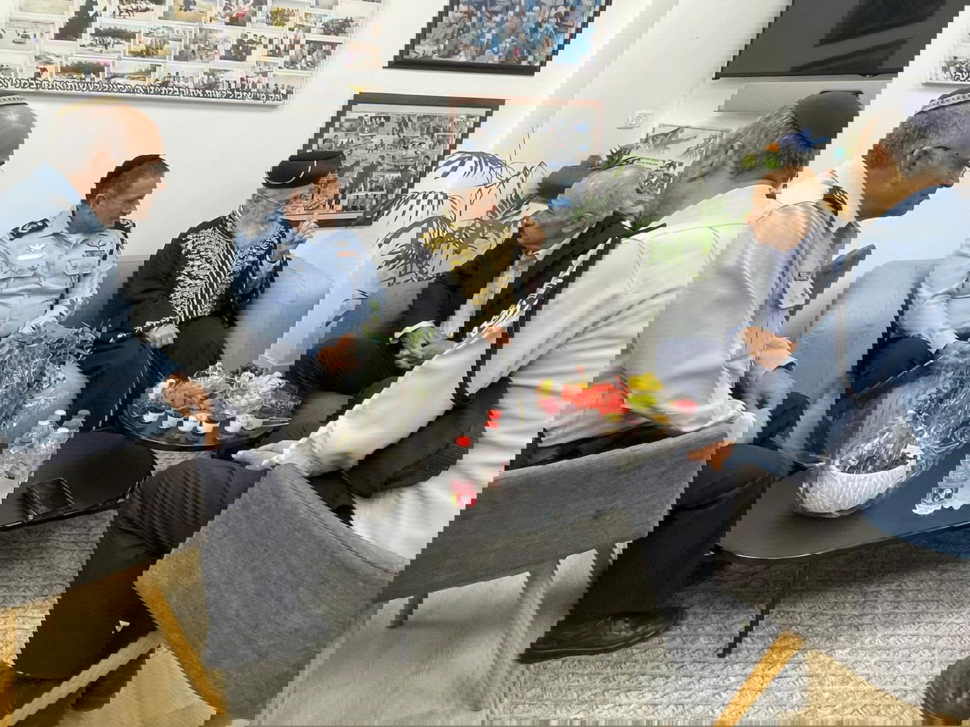 הראשון לציון ביקר במטה הארצי ובירך את המפכ"ל • תיעוד