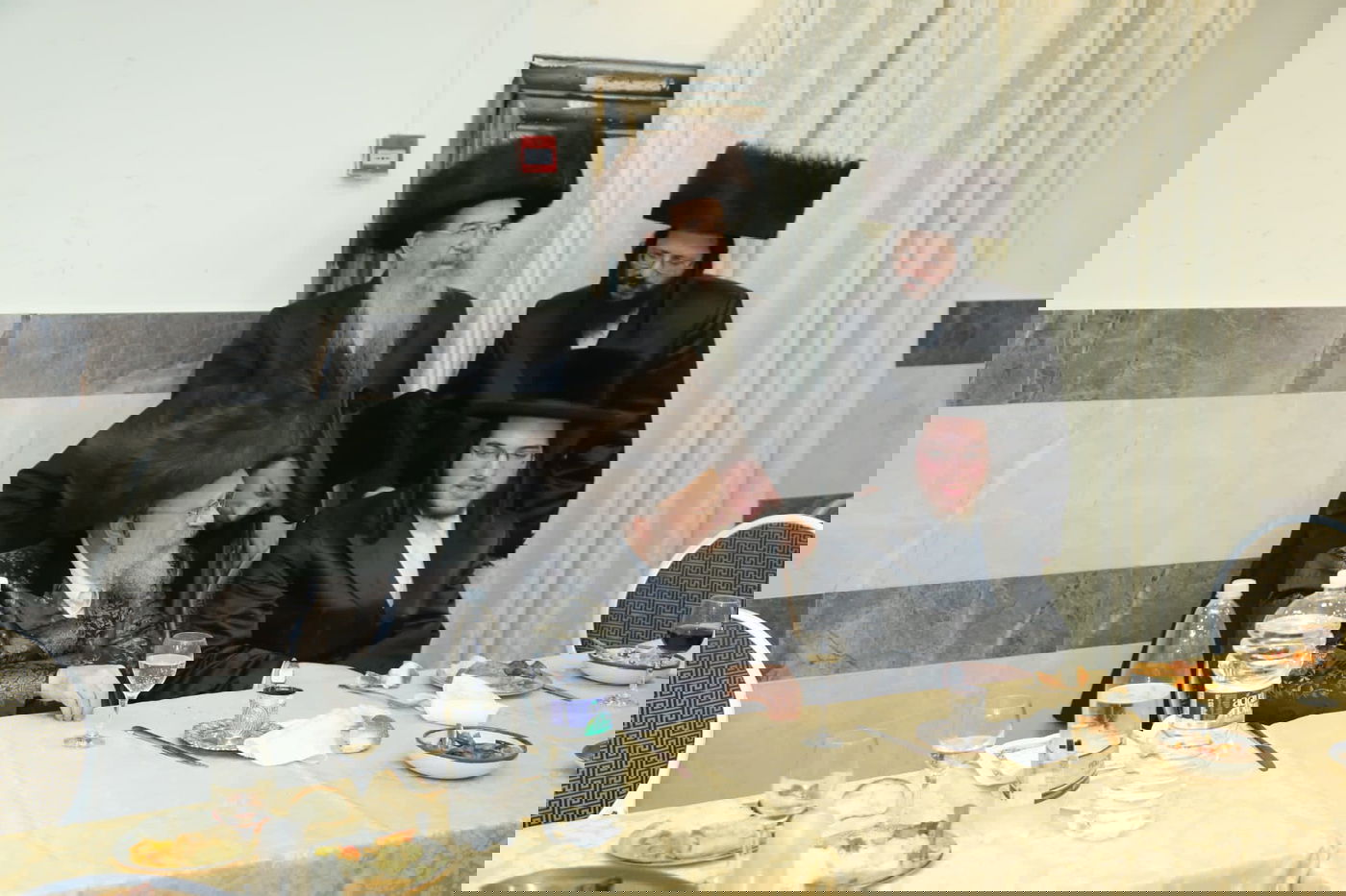 בנדבורנה באניא חגגו 'ווארט' לנכדת הרבי