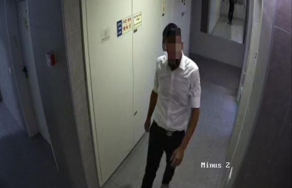 החשוד במצלמות האבטחה