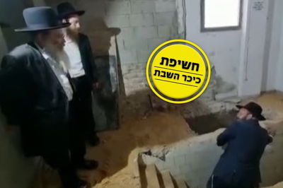 הגר"ש שטיינמן, היום במקווה