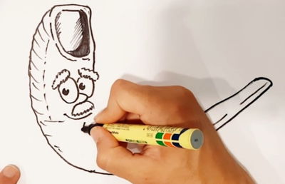 לקראת יום הכיפורים: בואו ללמוד לצייר בקלות 'שופר'