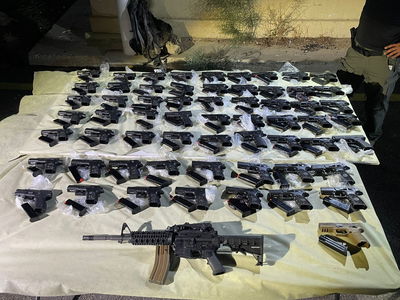 חלק מהנשק שנתפס