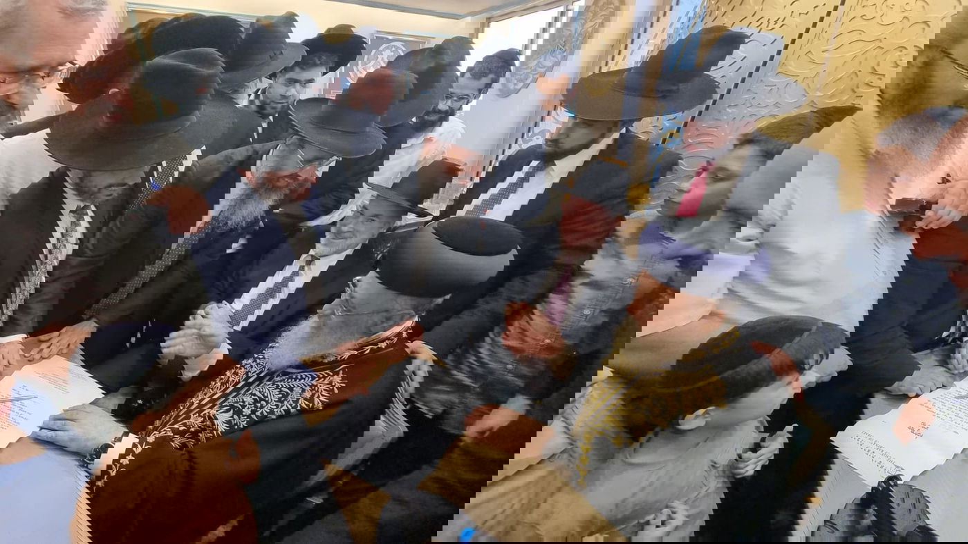 הראש"ל מסר שיעור בבית המדרש של הראשון לציון זצ"ל