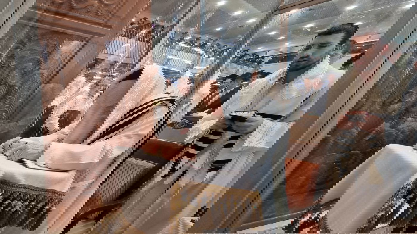 בגיל 99 - הגר"ג אדלשטיין צם כרגיל; הגרב"ד פרץ בבכי