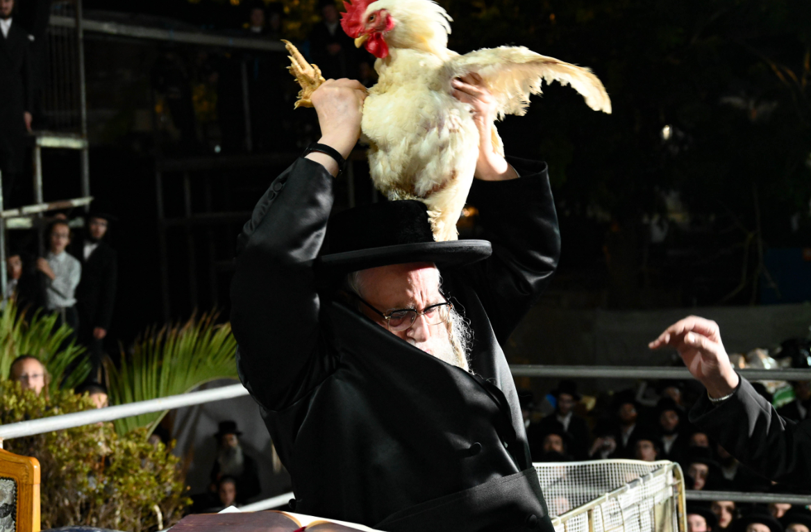 מתשליך וכפרות עד הלחיים: מראות יום הכיפורים בצאנז