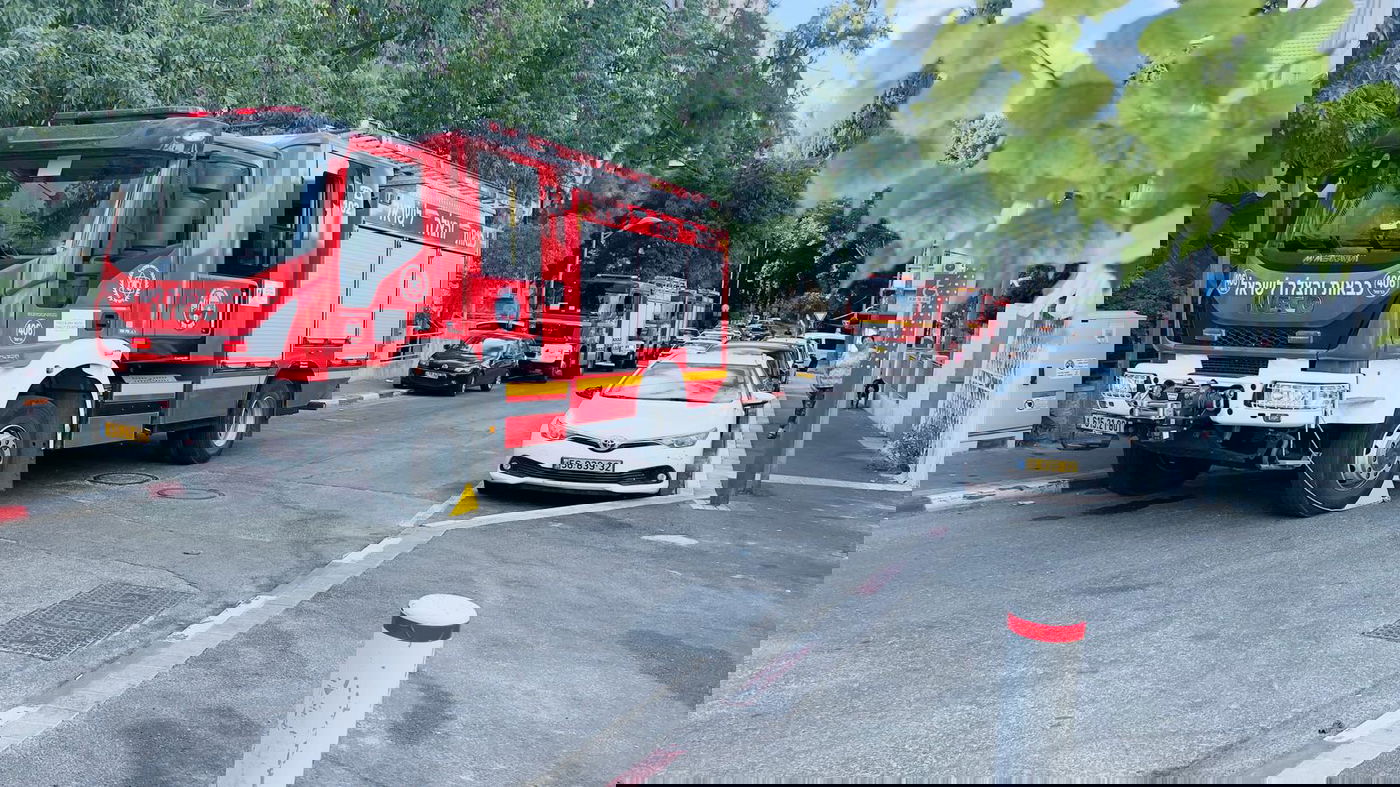 מתזים כיבו את השריפה בחניון והצילו את הדיירים במבנה