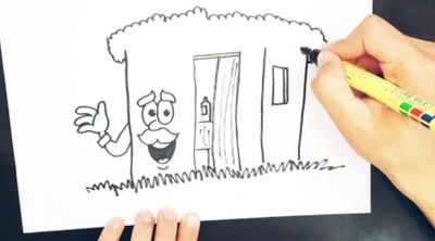 במיוחד לילדים לקראת החג • איך מציירים סוכה למהדרין