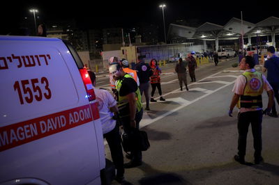 זירת הפיגוע בעטרות