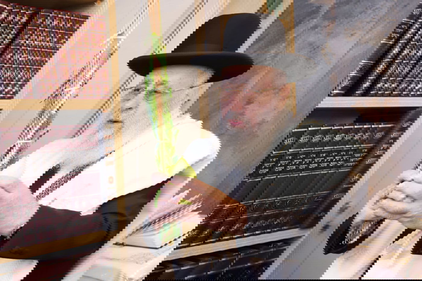 הראשון לציון בנטילת ארבעת המינים