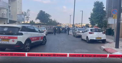 זירת החיסול בלוד