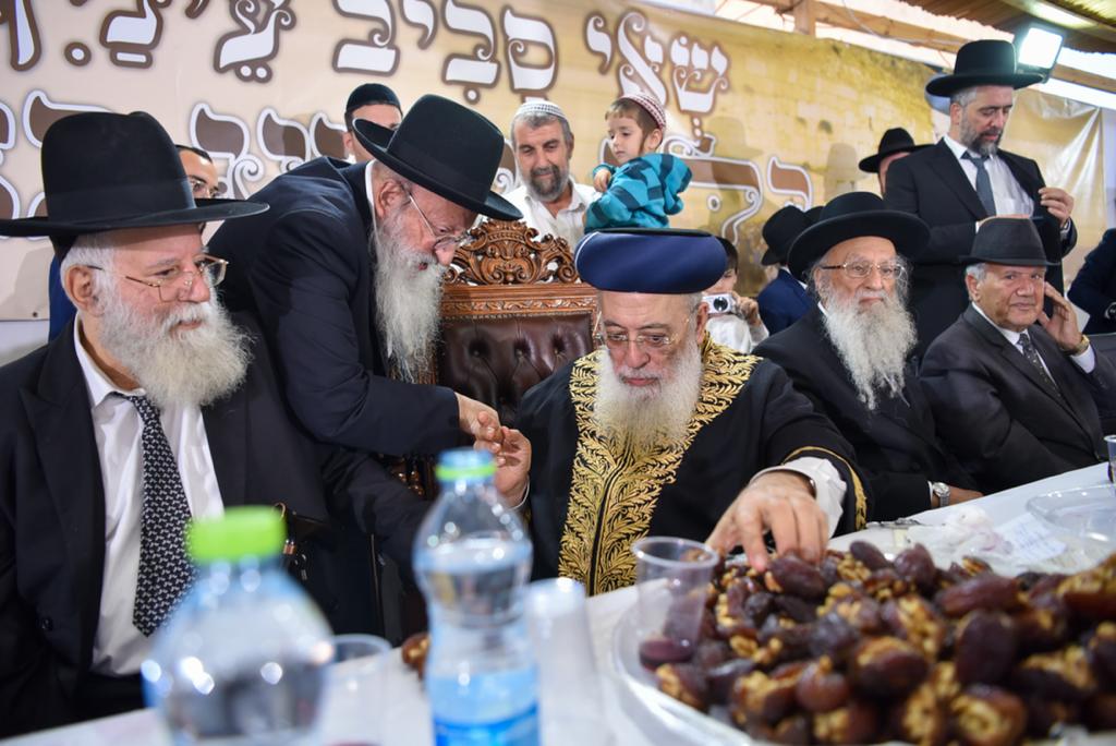 תיעוד: 'הקבלת פני רבו' לראשל"צ הגר"ש עמאר