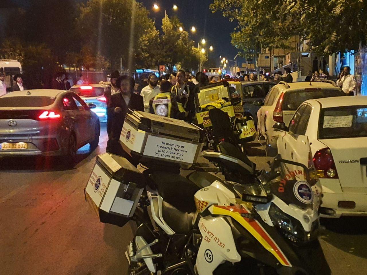 זירת התאונה