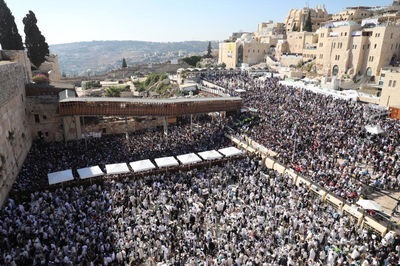 תיעוד מסכם: רבבות במעמד ברכת כהנים בכותל