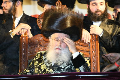 משמחת בית השואבה בחצר הקודש מישקולץ