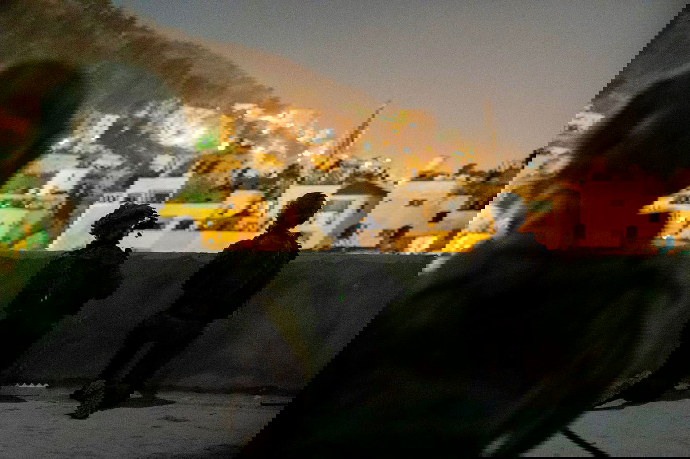 אבטחת המתפללים בקבר יוסף