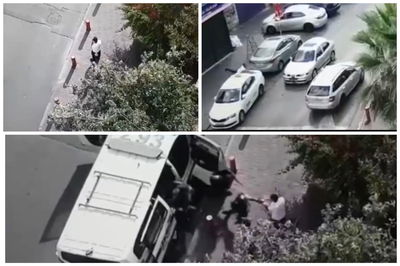 מיידה אבנים על רכבים - ונעצר בידי לוחמי מג"ב | תיעוד