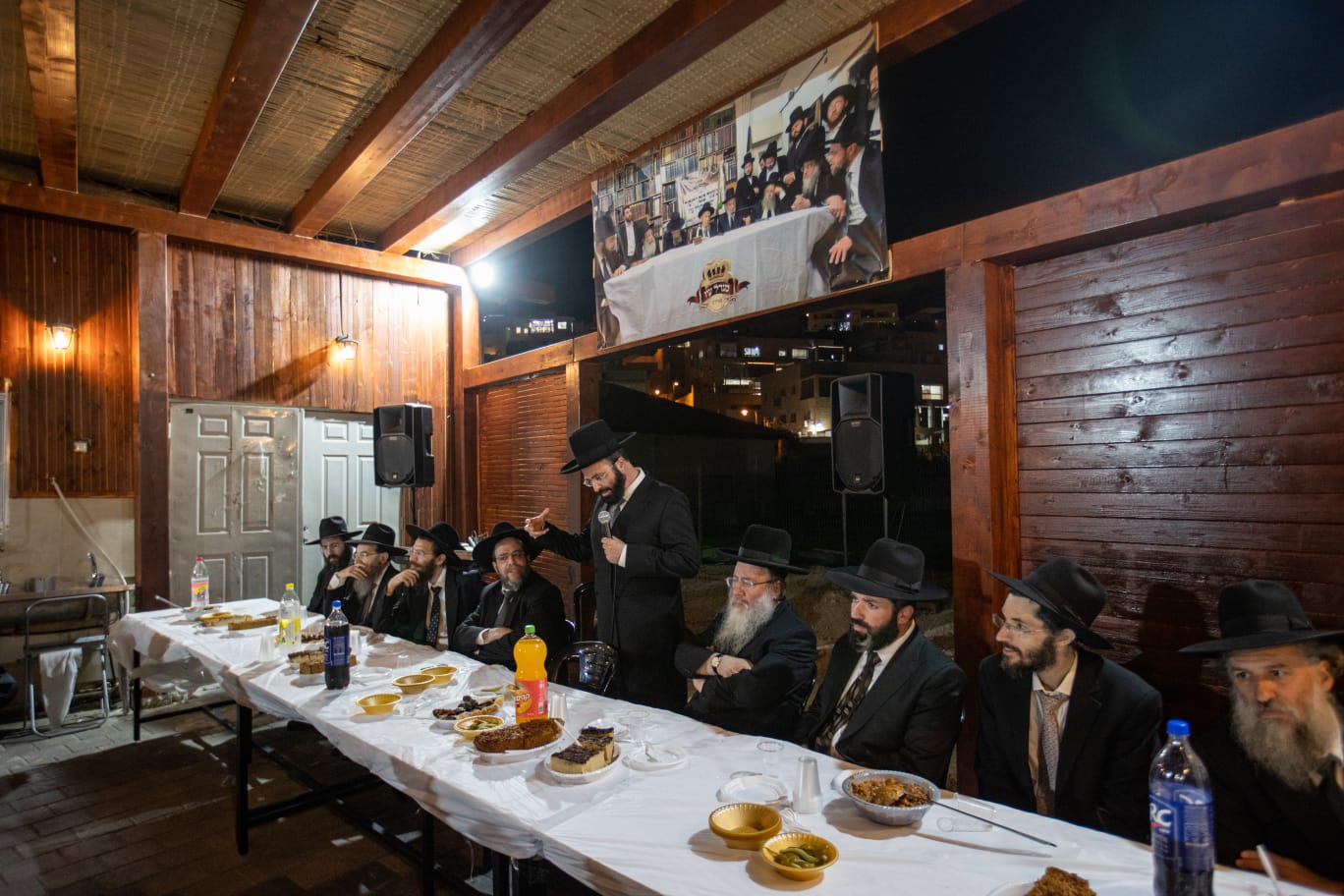 בגבעת זאב: הישיבה חגגה לראשונה שמחת בית השואבה