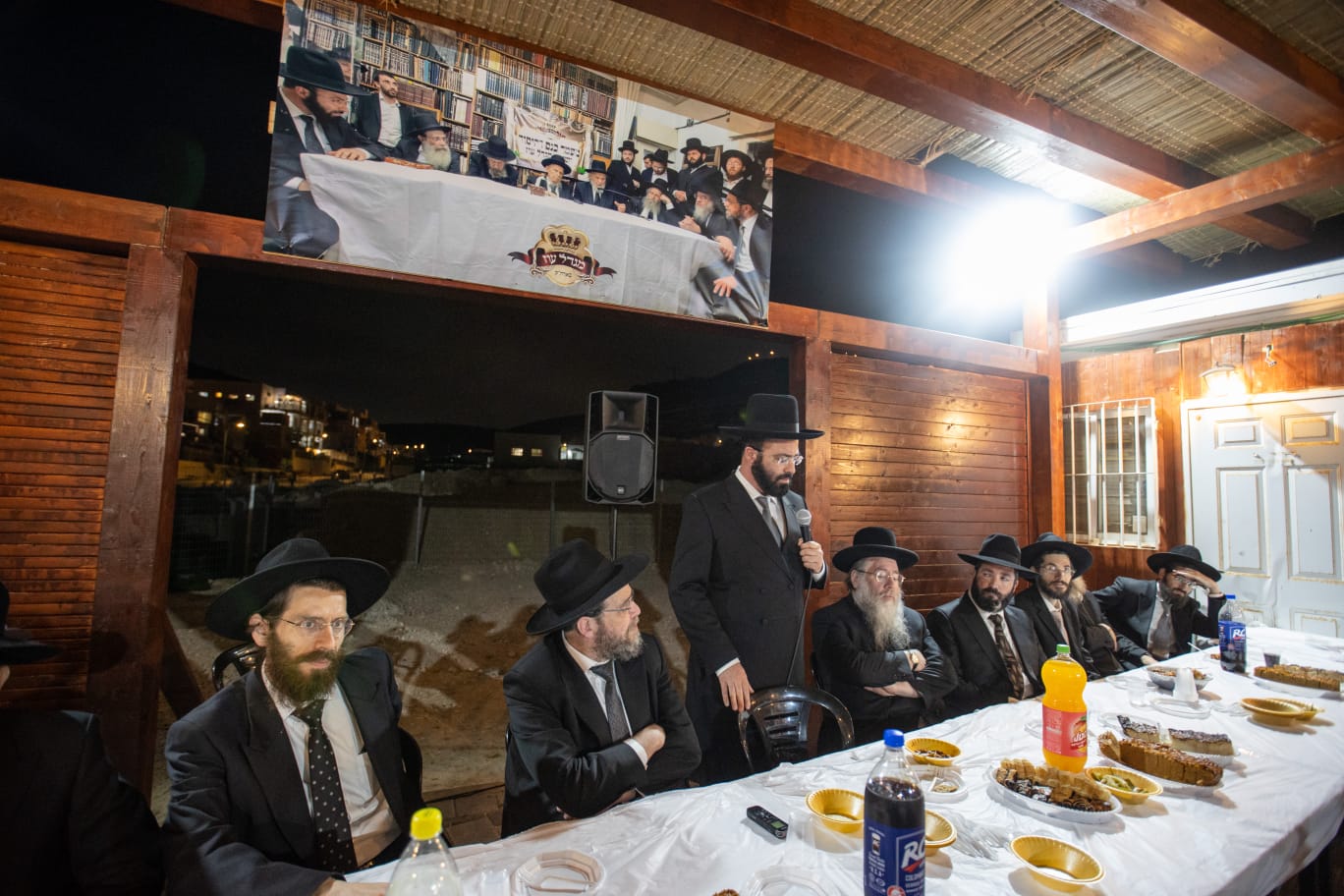 בגבעת זאב: הישיבה חגגה לראשונה שמחת בית השואבה
