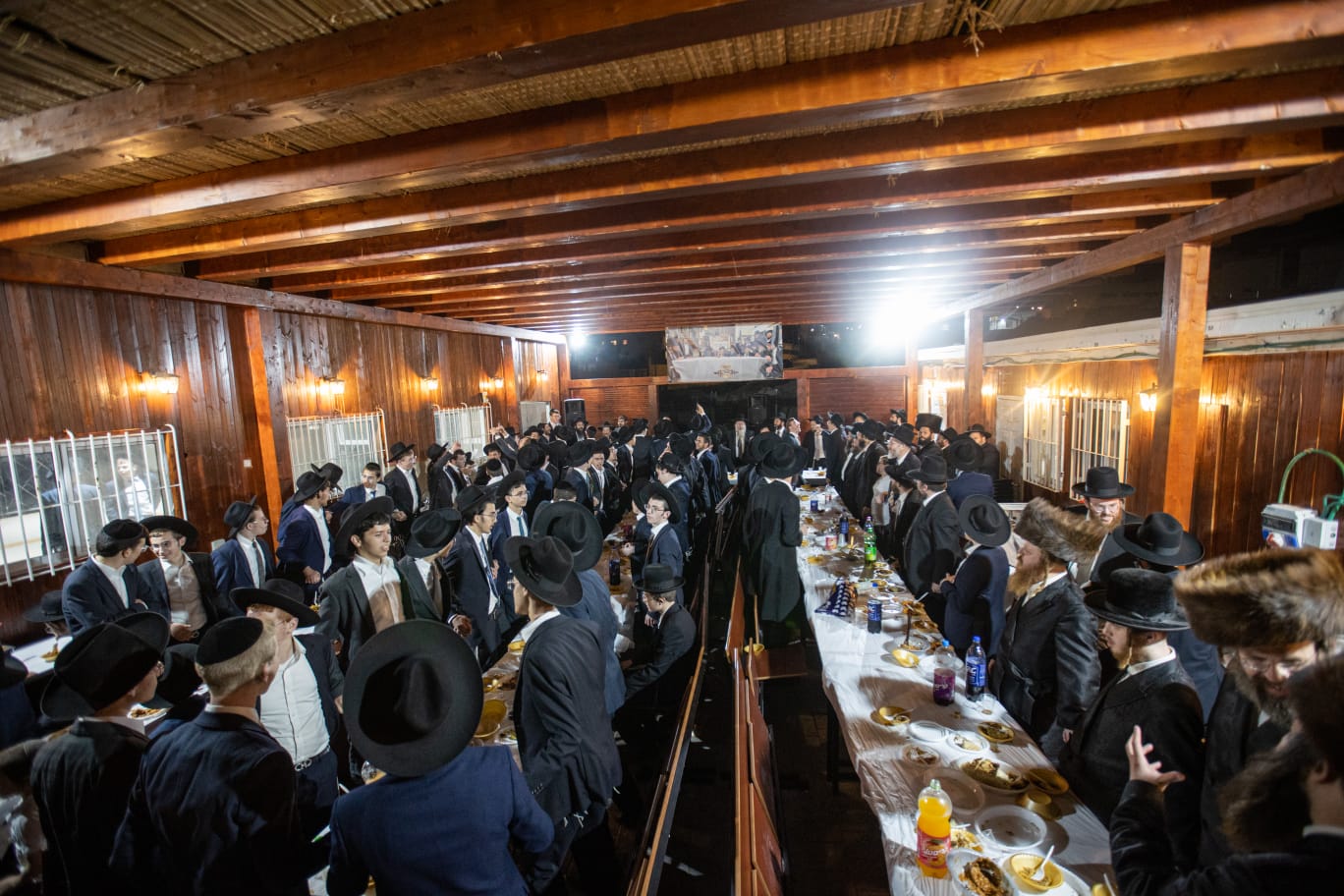 בגבעת זאב: הישיבה חגגה לראשונה שמחת בית השואבה