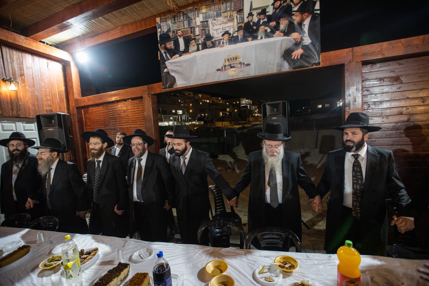 בגבעת זאב: הישיבה חגגה לראשונה שמחת בית השואבה