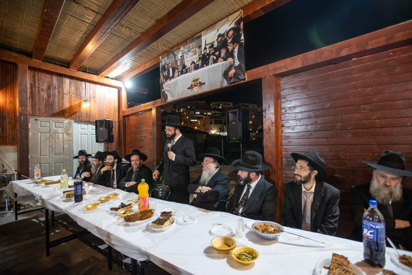 בגבעת זאב: הישיבה חגגה לראשונה שמחת בית השואבה