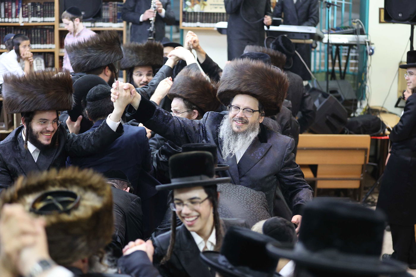 שמחת בית השואבה בחסידות בוסטון