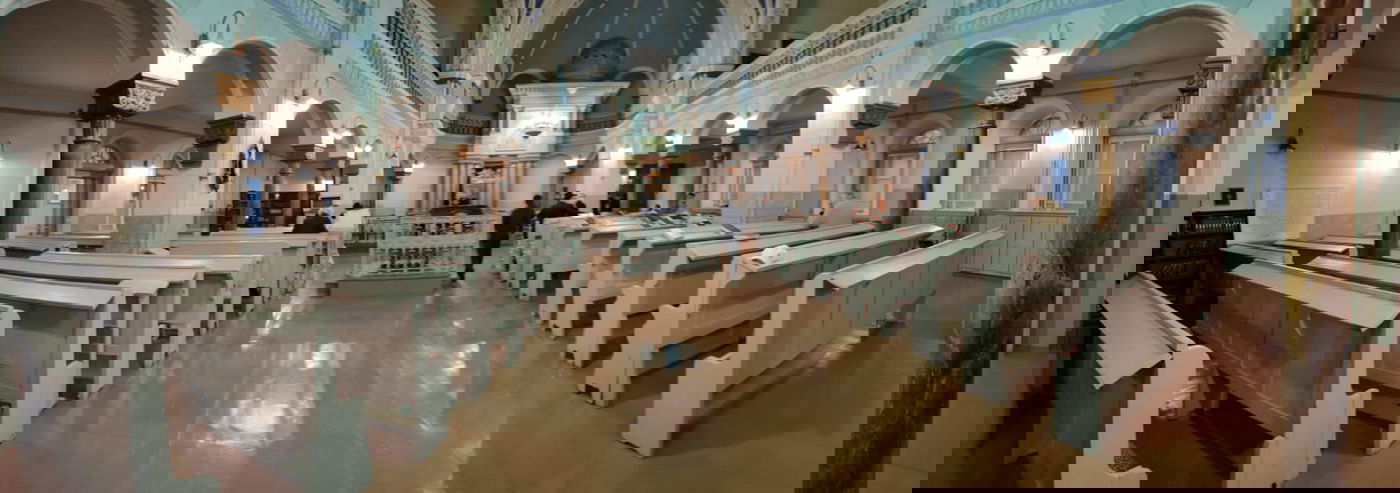 בית הכנסת 'טהרת הקודש' בעיר וילנה בחודש אלול תשפ"ב