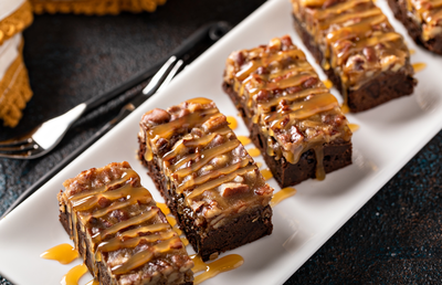 זה רק נשמע מסובך: בראוניז עשירים בסגנון פאי פקאן