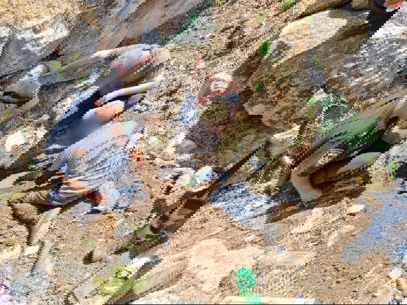 חיפושים באזור מירון