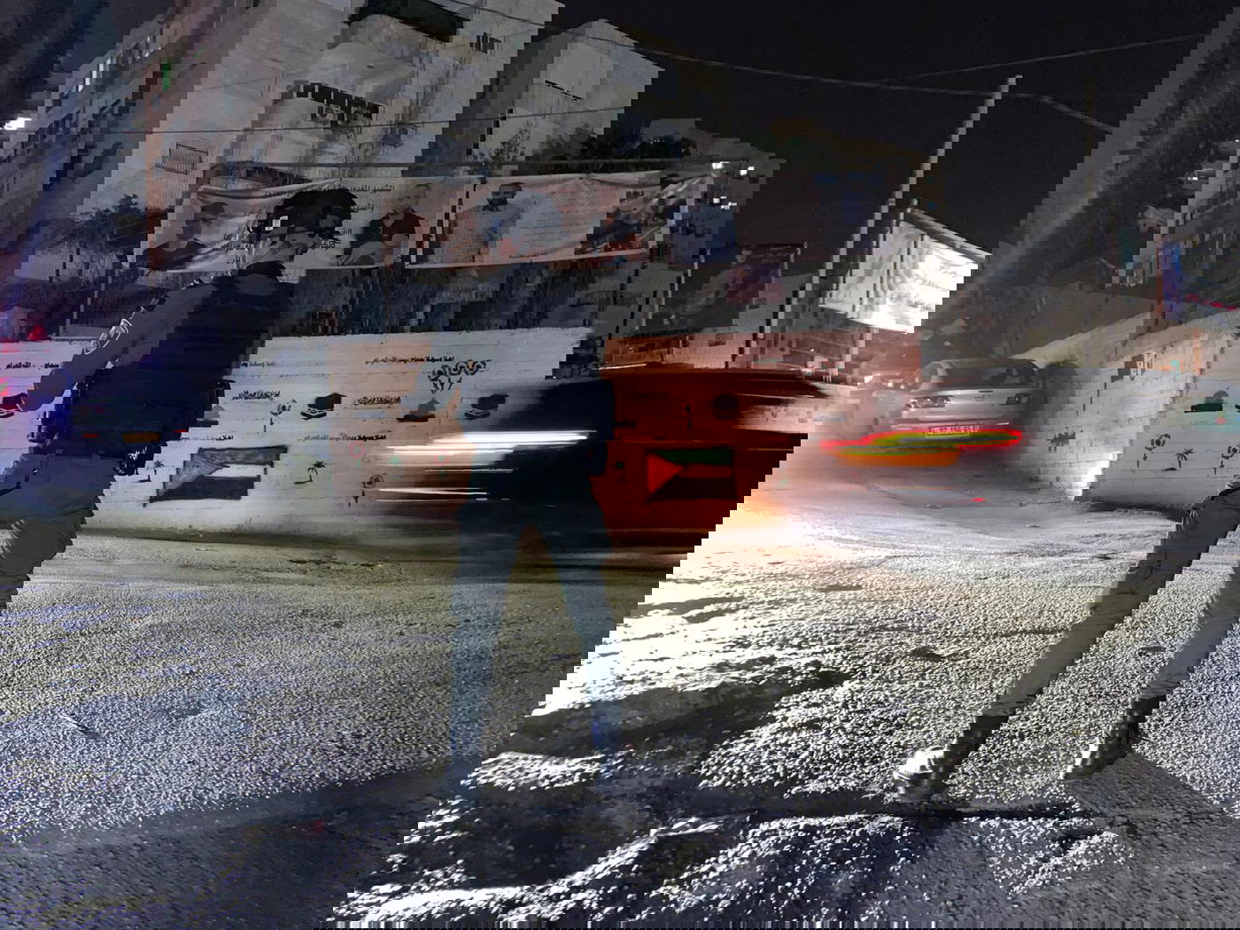 פעילות הכוחות, הערב