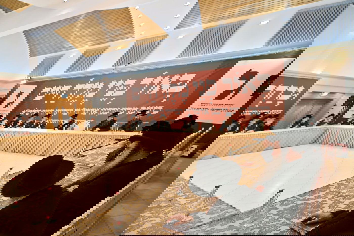 עשרות אדמו"רים ומנהיגי קהילות חסידיות התכנסו בירושלים