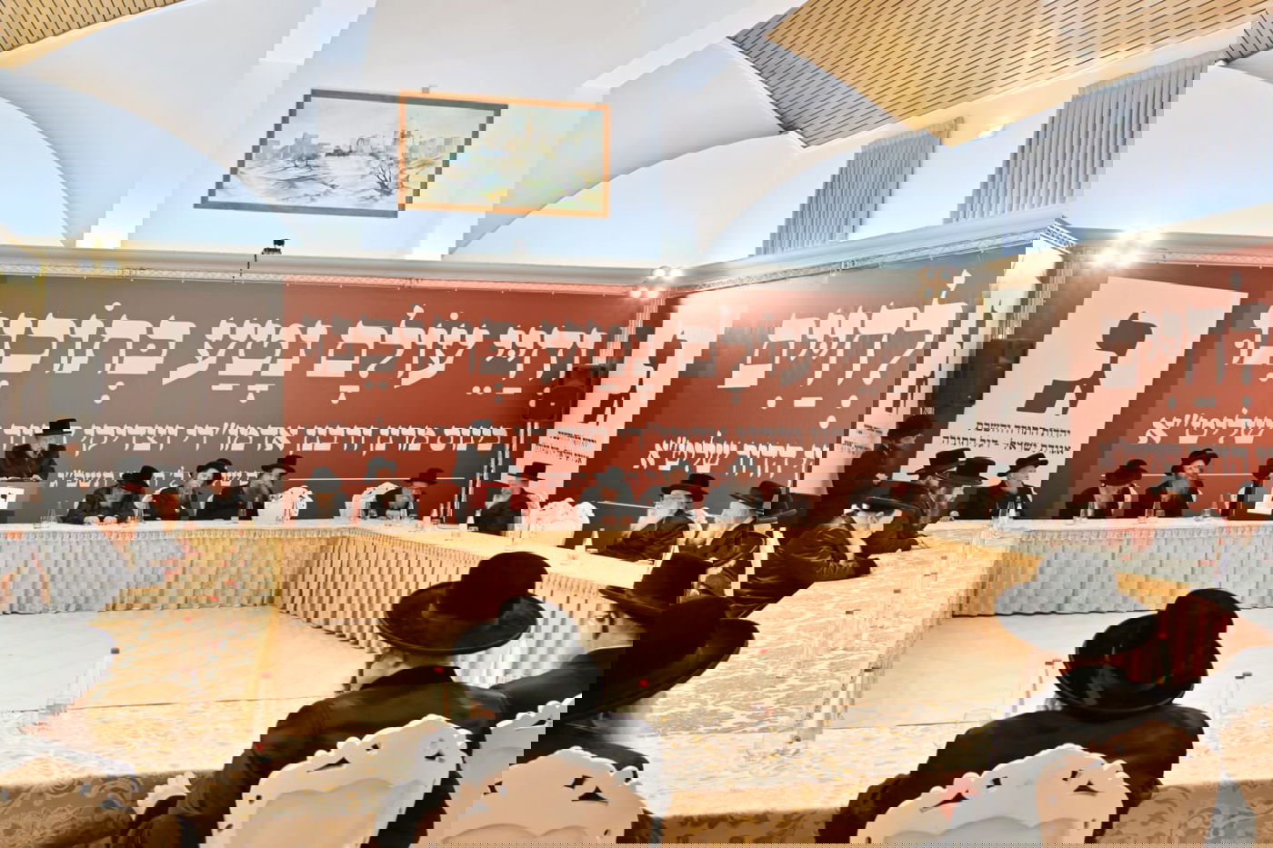 עשרות אדמו"רים ומנהיגי קהילות חסידיות התכנסו בירושלים