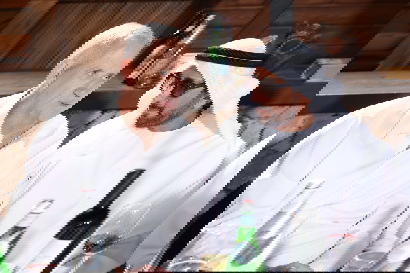 שייח'ים מדובאי רקדו בחתונת בתה של עומר ינקלביץ • צפו