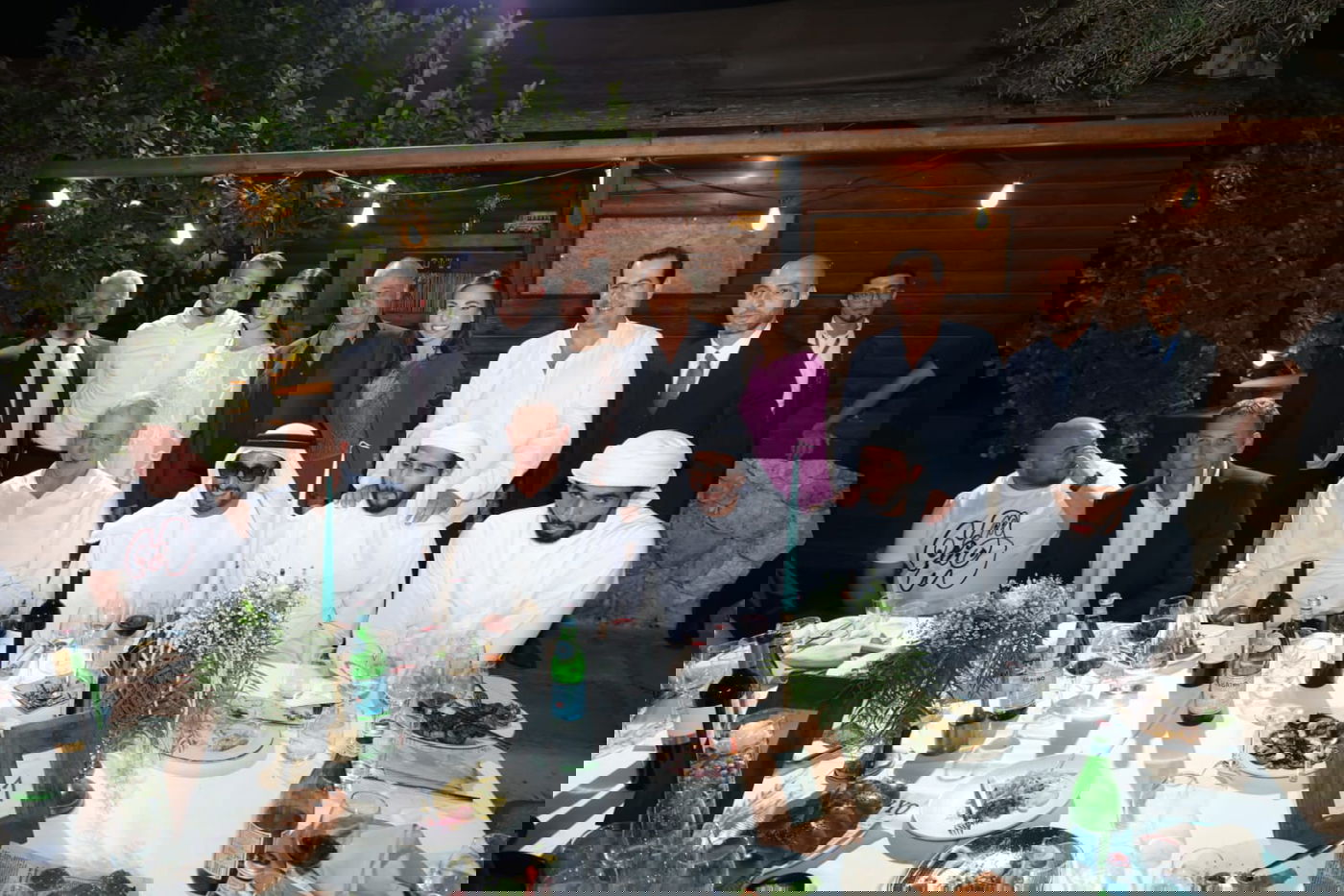 שייח'ים מדובאי רקדו בחתונת בתה של עומר ינקלביץ • צפו