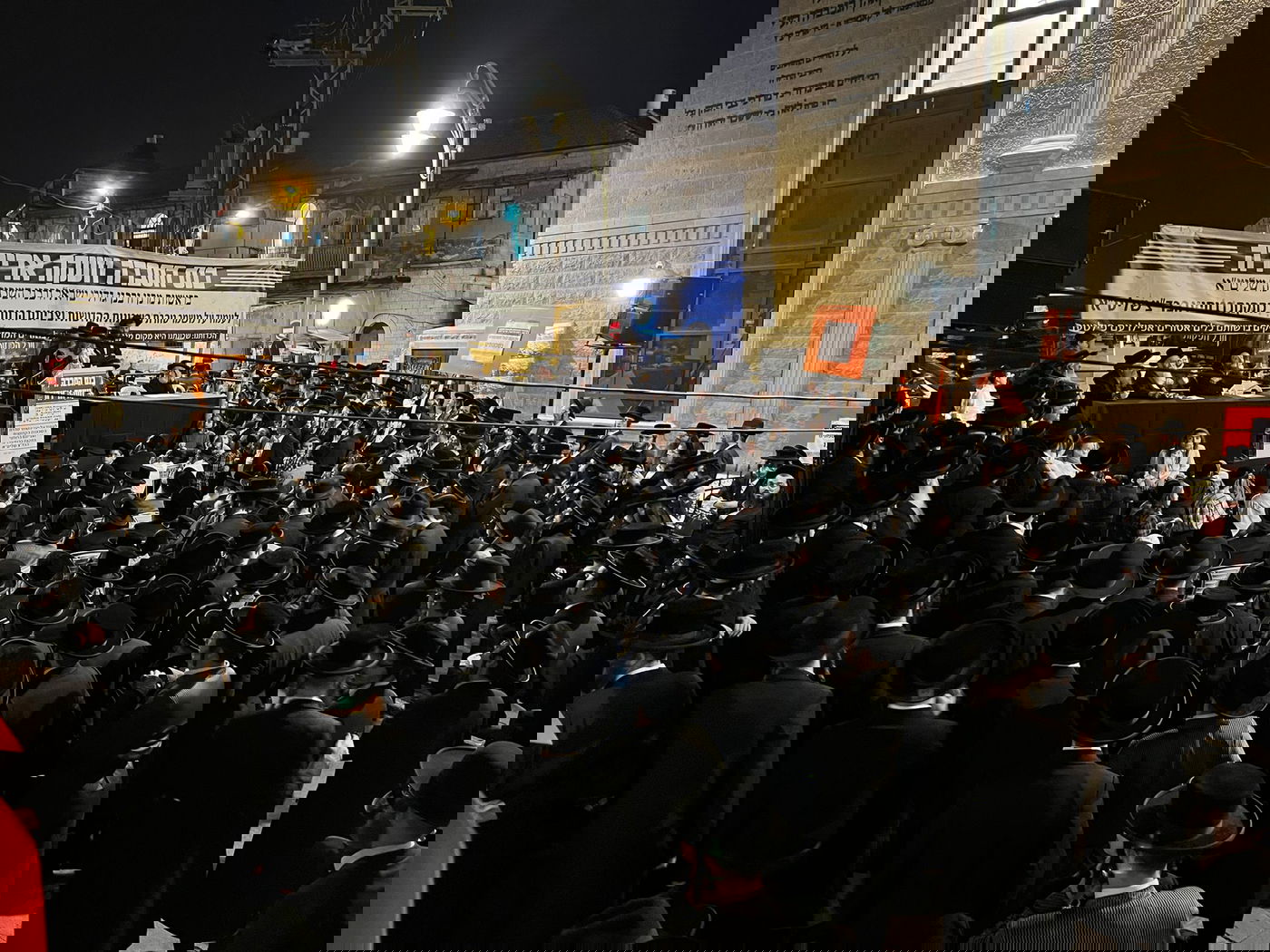 המחאה בירושלים, הערב