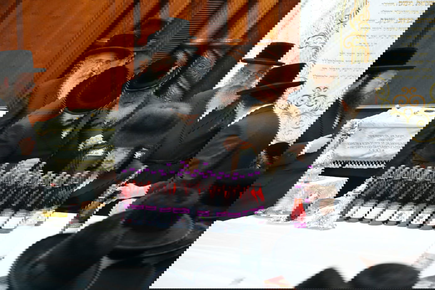 בסאדיגורה ציינו את הילולת הרה"ק מרוז'ין זיע"א