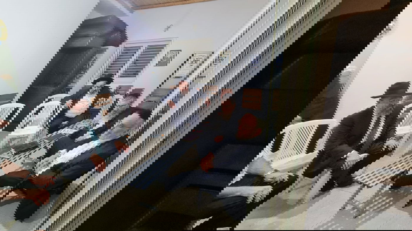 תיעוד מסכם: כולם הגיעו לנחם את חה"כ יעקב אשר