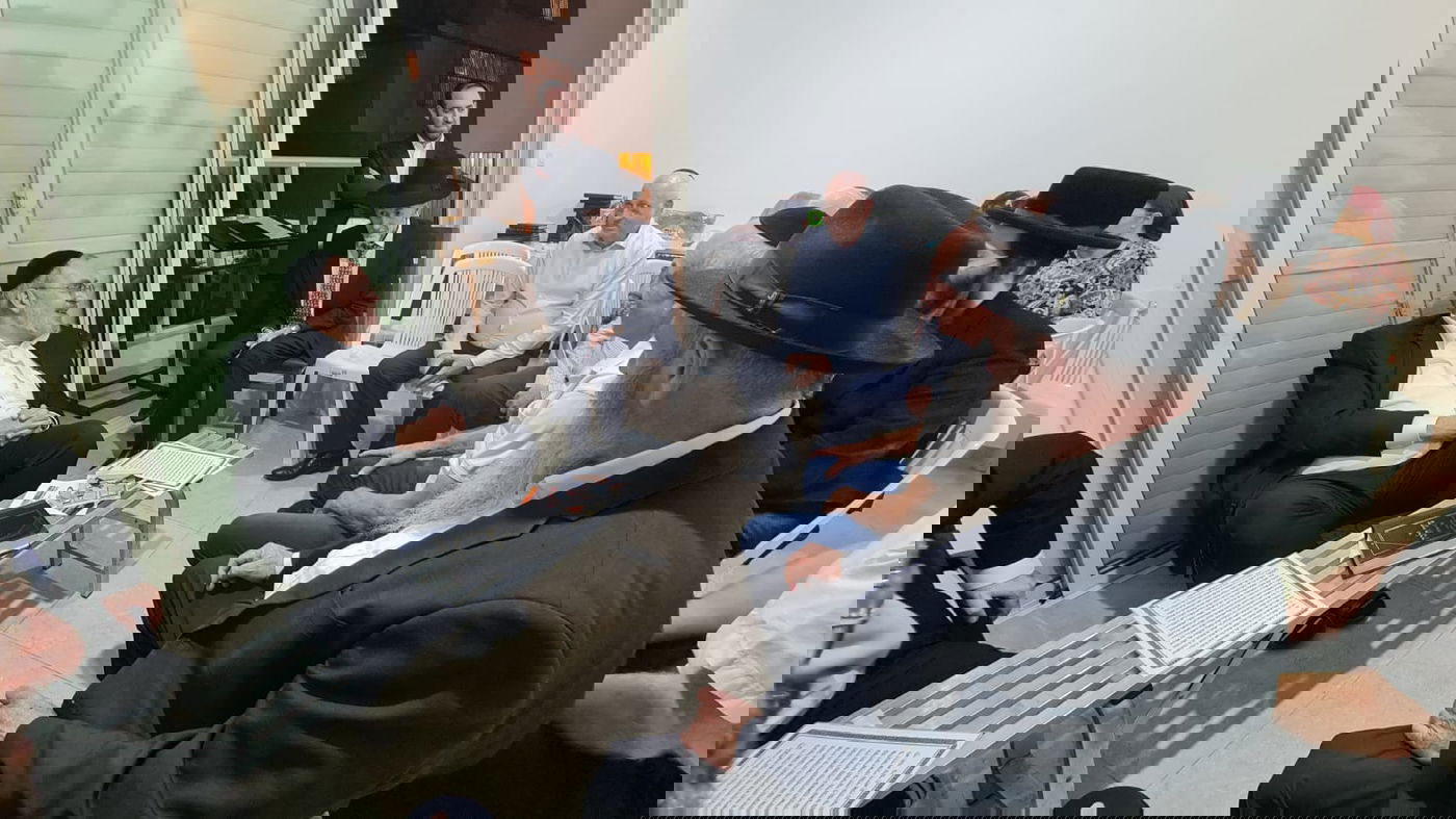 תיעוד מסכם: כולם הגיעו לנחם את חה"כ יעקב אשר