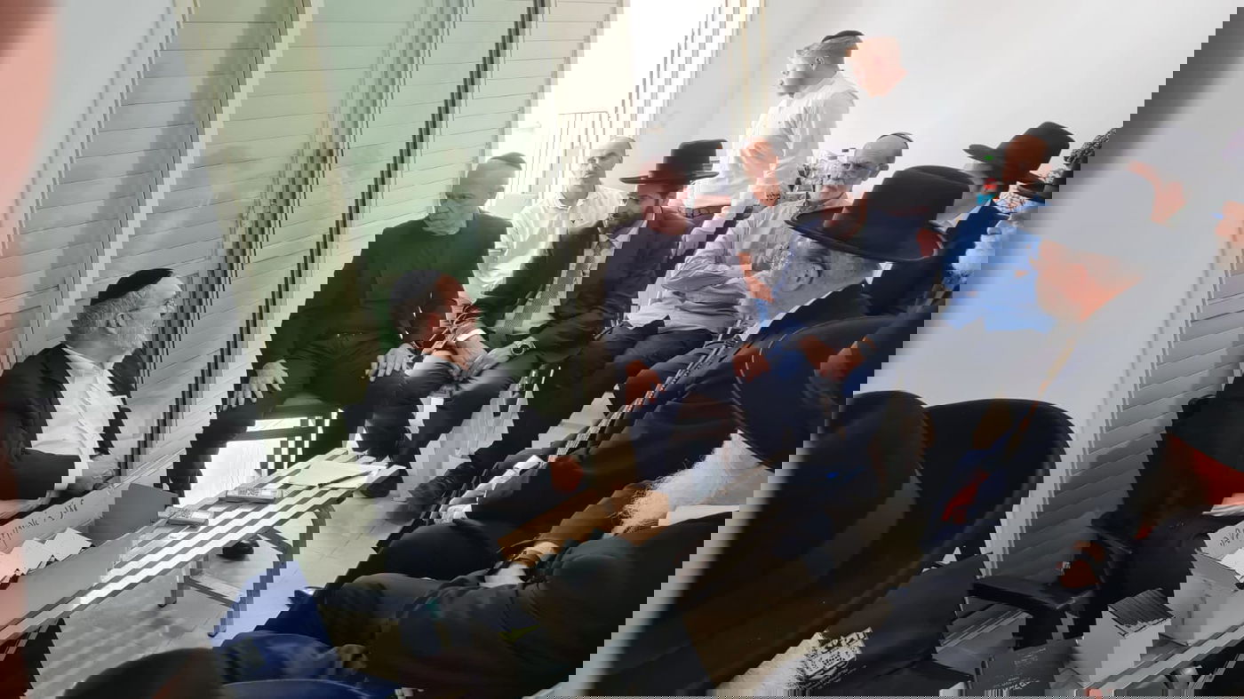 תיעוד מסכם: כולם הגיעו לנחם את חה"כ יעקב אשר