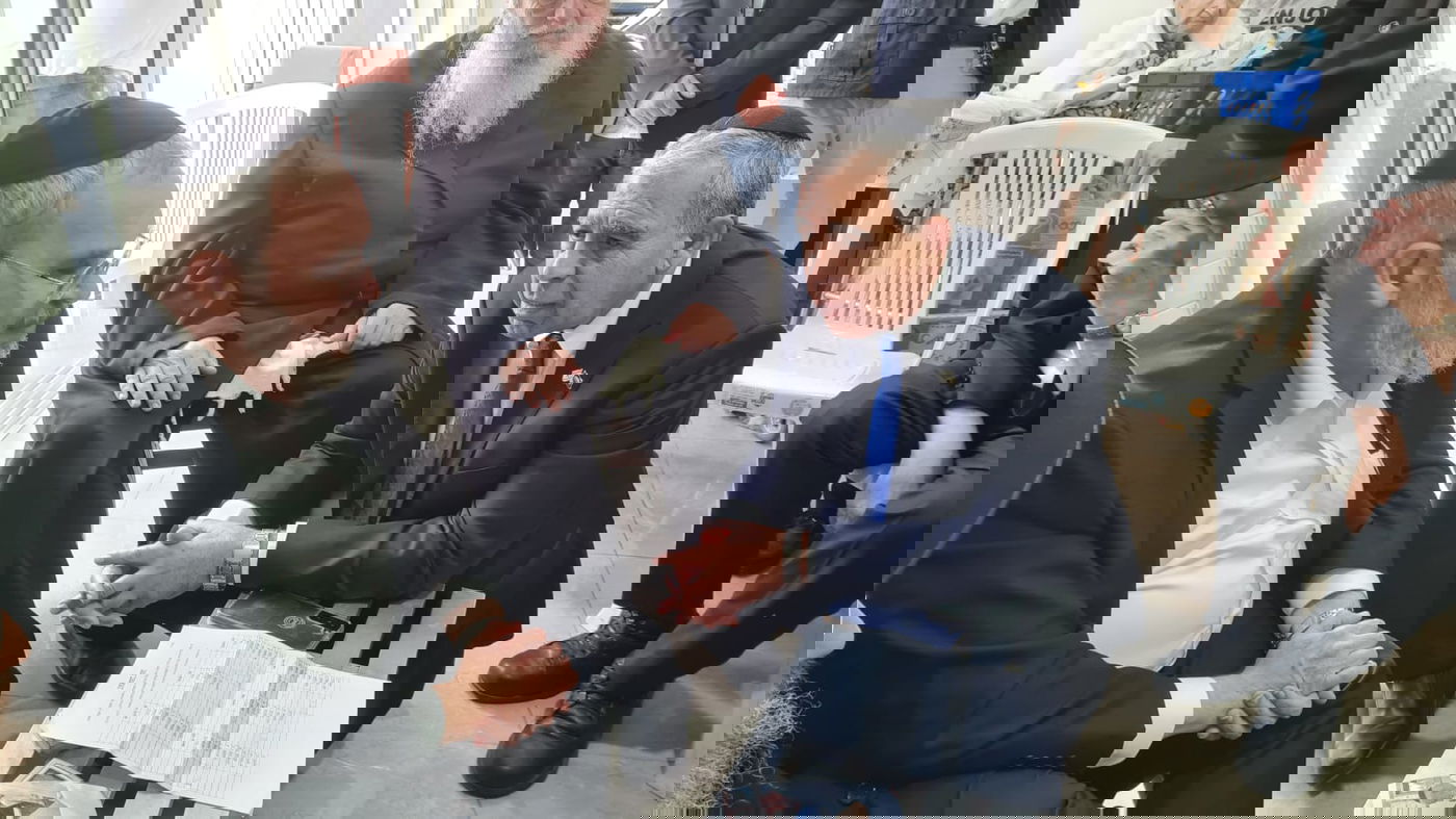 תיעוד מסכם: כולם הגיעו לנחם את חה"כ יעקב אשר