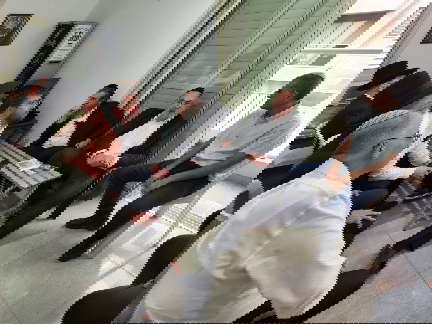 תיעוד מסכם: כולם הגיעו לנחם את חה"כ יעקב אשר