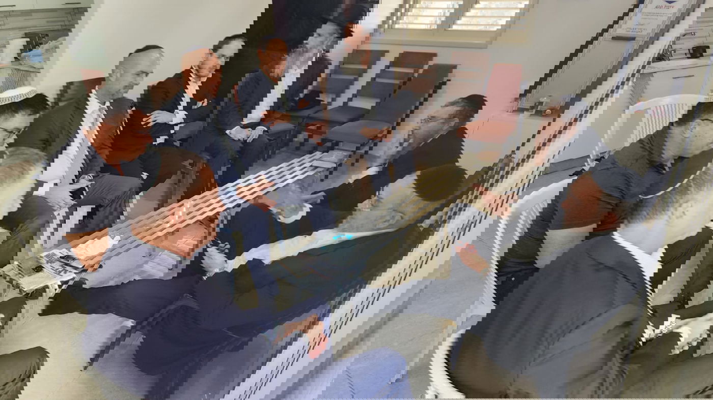 תיעוד מסכם: כולם הגיעו לנחם את חה"כ יעקב אשר