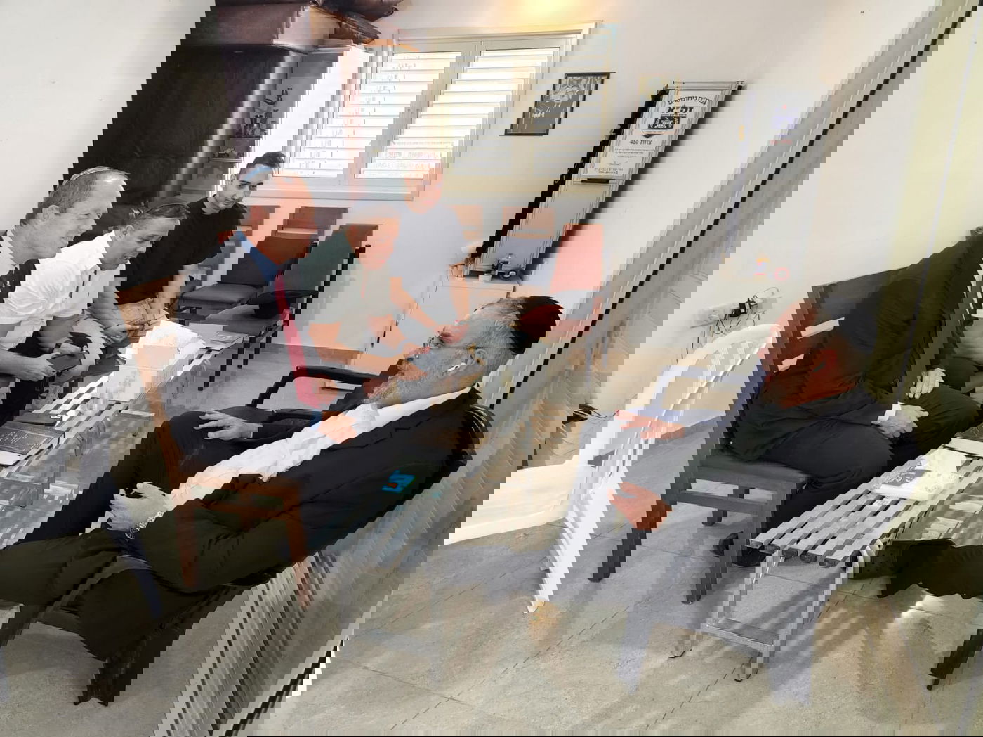 תיעוד מסכם: כולם הגיעו לנחם את חה"כ יעקב אשר