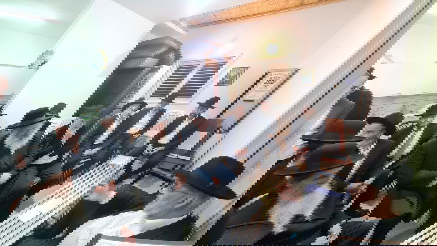 תיעוד מסכם: כולם הגיעו לנחם את חה"כ יעקב אשר